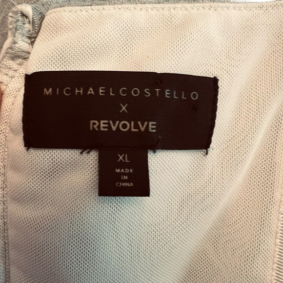 Michael Costello - Helen Strapless Sweatshirt Comfy Casual Jumpsuit Sz XL - Picture 8 of 8